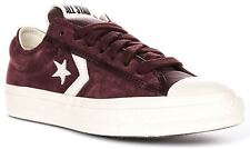 Converse A11532C Star Player 76 Suède Hommes Baskets Bordeaux UK 7 - 11