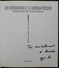 MODE : Agnès B. "Des Photographes et le Cardigan pression" DEDICACE 1986 RARE