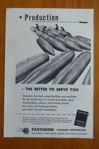 1952 pub pastushin - 3/1952, aviation
