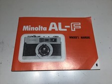 Mode d'emploi Minolta AL-F en