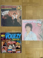 Laurent Voulzy lot de 3 vinyles (2 albums 33t & 1 maxi 45t) 3 vinyls bundle