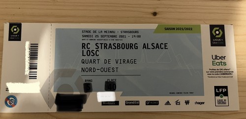 Ticket billet karte racing - ticket,