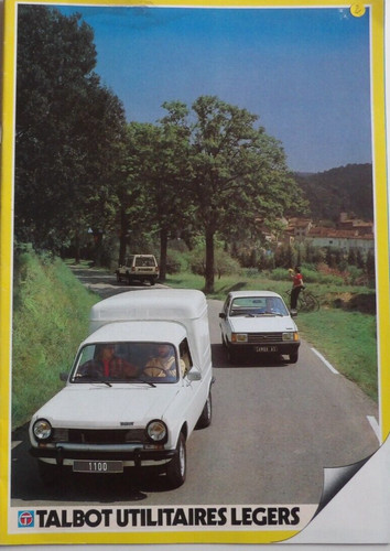 Brochure talbot utilitaires - brochure,