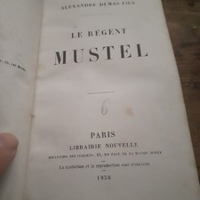 le régent mustel - le docteur servans ALEXANDRE DUMAS fils librairie