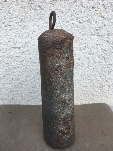 Ancien poids pendule - poids,
