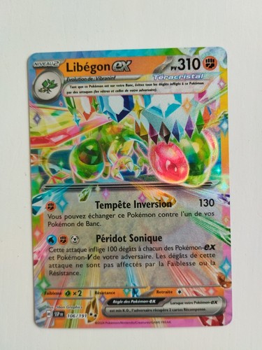 Carte pokémon libégon ex - :,