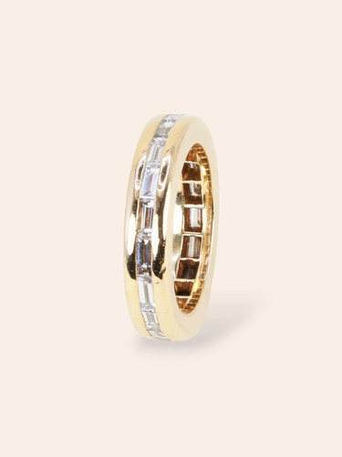 Rolex bague jaune diamants - bague, or