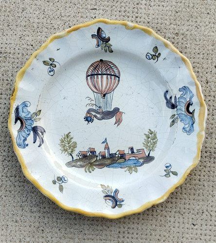 Ancienn assiette moustiers - ancienn,