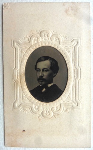Ferrotype photo portrait - ferrotype,