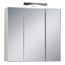 Meuble Haut 2 Portes Design "Adora" 70cm Blanc