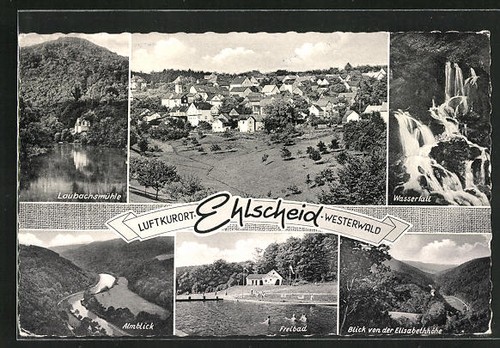 Carte postale ehlscheid - carte, /
