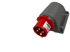 Socle mâle CEE triphasé, 4 x