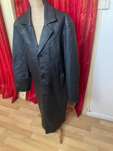 Gsl manteau homme long cuir - gsl,