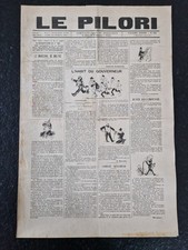 Journal Le Pilori n°263 du 03 mai 1891 revue satirique caricature Mariotte