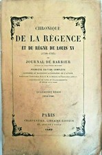 ANCIEN REGIME:Chronique de la