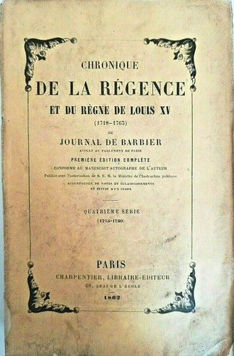 Ancien regime chronique la - ancien,