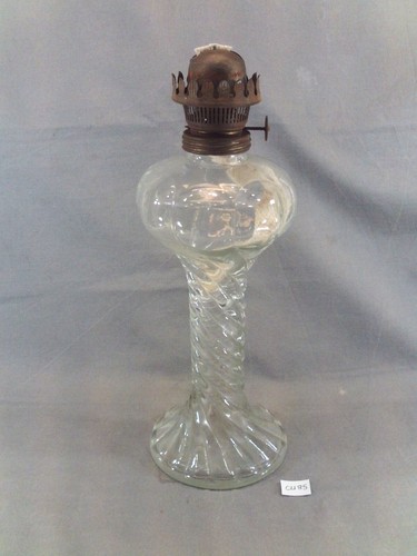 Antique kerosene lamp foot and - kerosene,