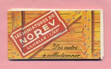 NOREV :  MINI CATALOGUE DEPLIANT  1989  -  ETAT QUASI NEUF
