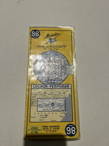 Michelin carte routière 86 - michelin,