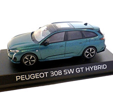Peugeot 308 SW GT Hybride 2021, Avatar Bleu Métallique, 1:43 NOREV