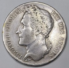 Rare Monnaie Argent, 5 Francs