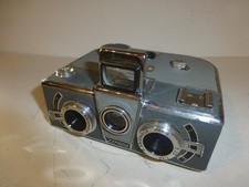 Simda Panorascope  STEREO AVEC OPTIQUE ANGENIEUX ET ETUI ORIGINAL