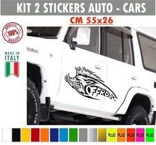 2 autocollants sanglier JIMNY