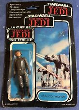 STAR WARS Vintage - AT-AT Commander Trilogo 1983 - HK - Complet dans son blister
