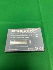 SOCOMEC FUSIBLES CYLINDRES HPC  8 UNITS