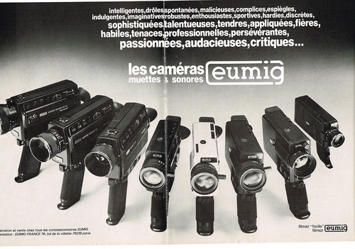 Publicite 1978 eumig - publicite,