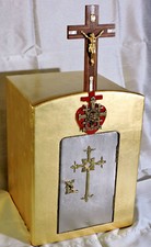 BEAU TABERNACLE D'ÉGLISE OU