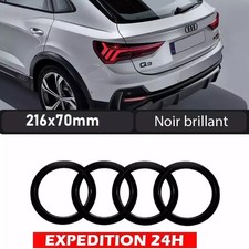 Emblème Logo noir glossy