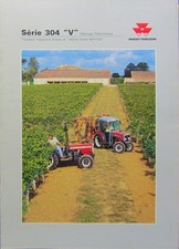 TRACTEUR MASSEY FERGUSSON MF 304 V VIGNERON A RELEVAGE ELECTRONIQUE   CATALOGUE