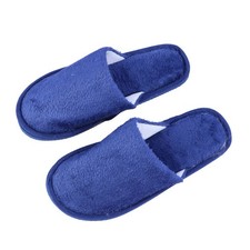 1 paire de pantoufles en peluche chaudes confortables hommes femmes hiver