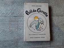 poil de carotte Jules Renard illustré par vallontton 1939