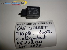 CENTRALE CLIGNOTANTS TRIUMPH 675 STREET TRIPLE  2009