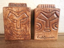 Tiki Totem Salt and Pepper