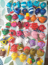 LOT 50 FIGURINES différente Mr Mme Monsieur Madame Happy Meal Mc Donald's Mac Do