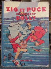 ALAIN SAINT-OGAN-ZIG ET PUCE CHERCHENT DOLLY-1931-ENFANTINA-ALBUM-1ère ÉDITION