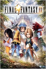 FINAL FANTASY IX POSTER PS1