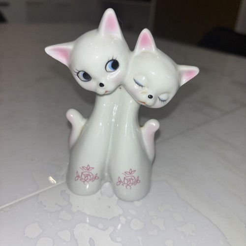Duo chats porcelaine - chats, en