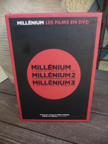 Coffret millenium les films - coffret,