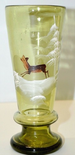 Vase verre ancien - verre,