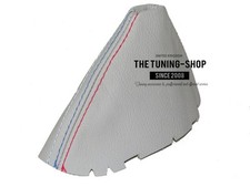 Pour Bmw 3 Series E46 Automatiq Soufflet Levier De Vitesse Cuir Gris Surpiq M3