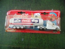Majorette Coca-Cola Semi Truck & Trailer 600 Series