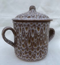 Jean Austruy (1910 -2012) Grand pot couvert en céramique émaillée