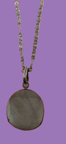 Collier pendentif cercle - pendentif,