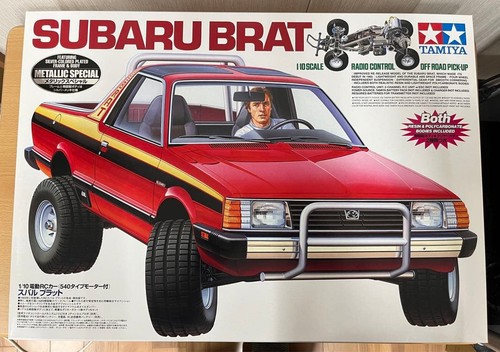 Tamiya subaru brat - brat, metallic