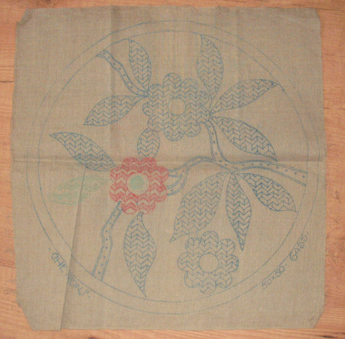 Ancien dessus coussin - de, à