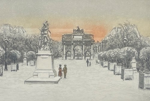 Paris arc triomphe du - de,
